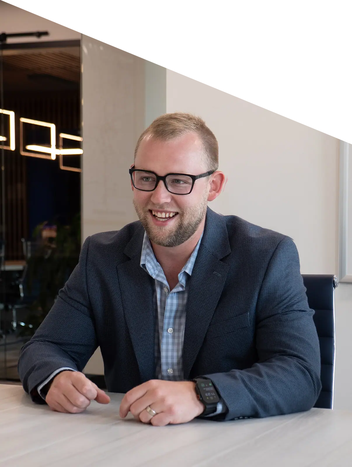Gunnar, RGI team member, ready to help with your commercial real estate needs